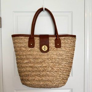 Lands' End Seagrass Tote